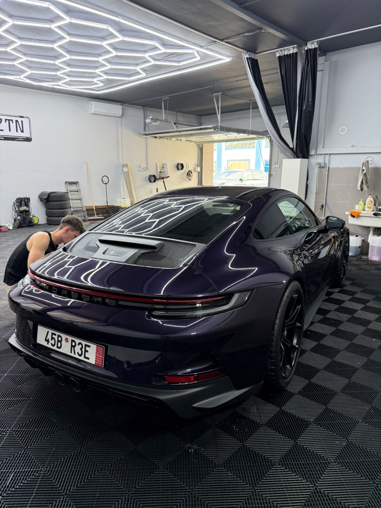 Porsche 911 GT3 po detailingu